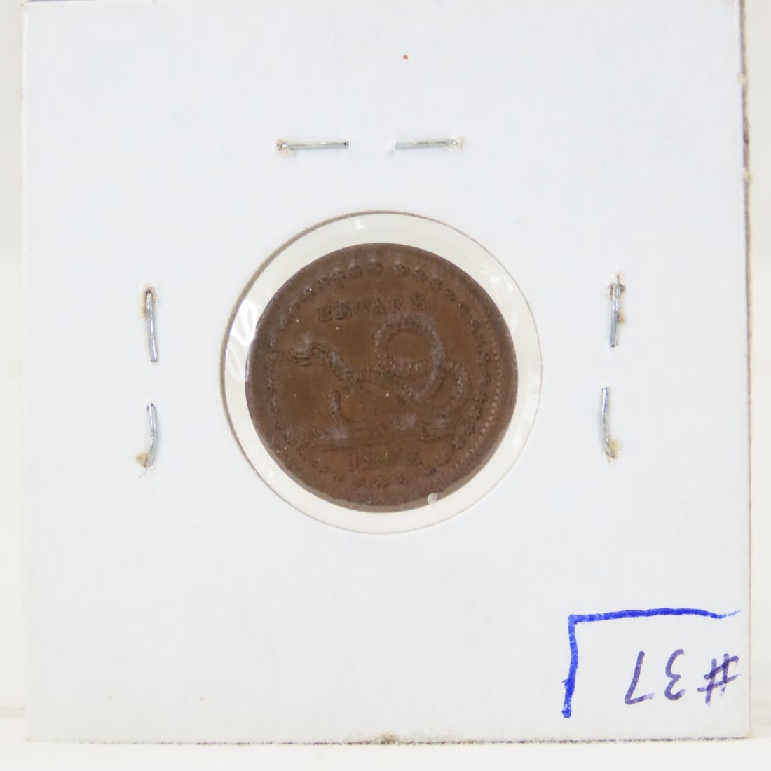 1863 Civil War Patriotic Token Andrew Jackson - 3