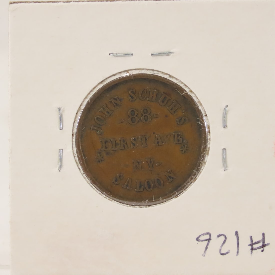 1863 Civil War Patriotic Token Indian Head - 3