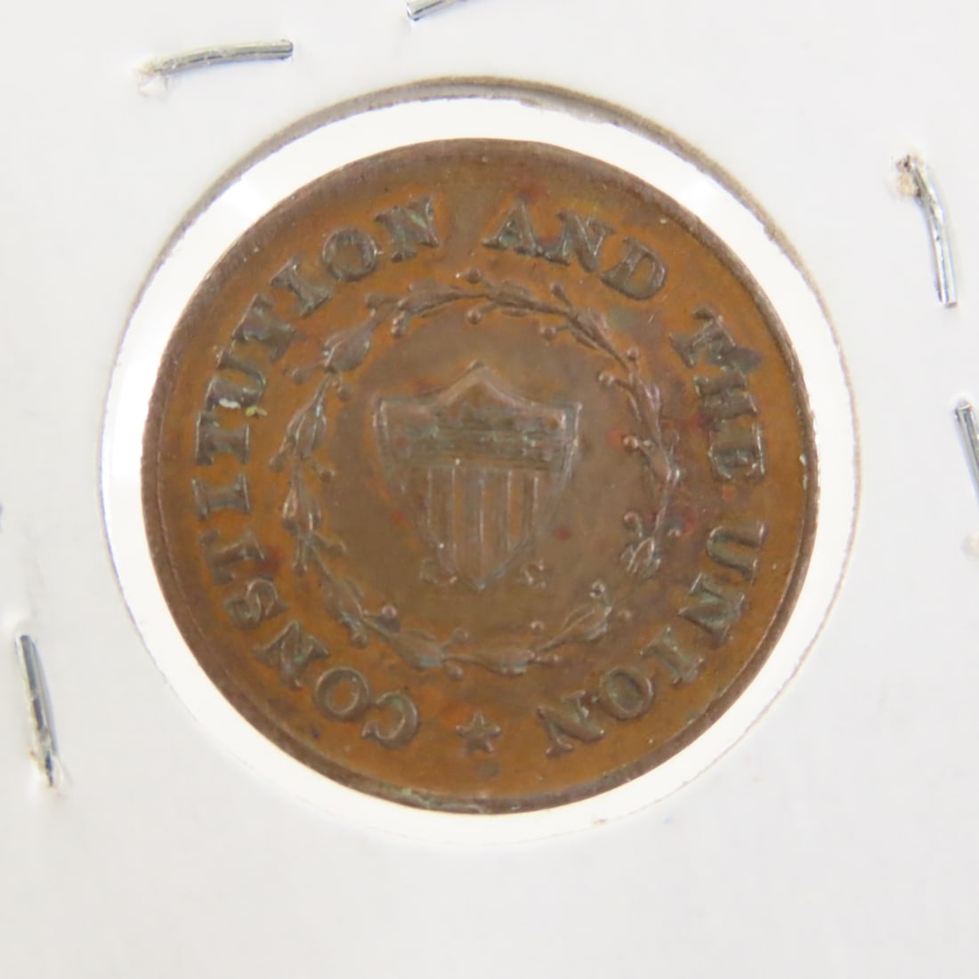 1863 Civil War Store Token RT Kelly 1319 Third Ave - 4
