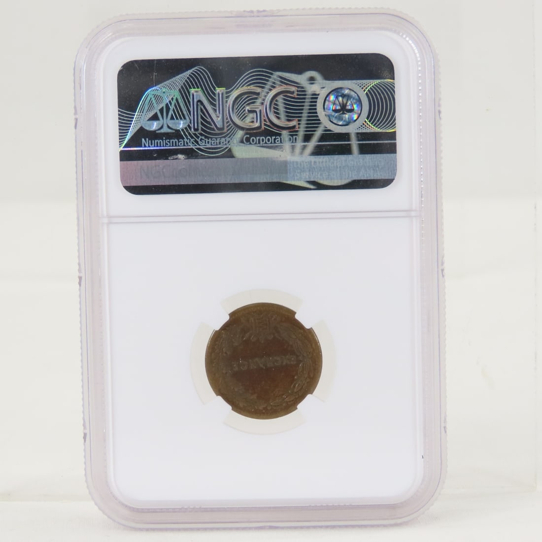 1863 Patriotic Civil War Token NGC MS63 BN - 3