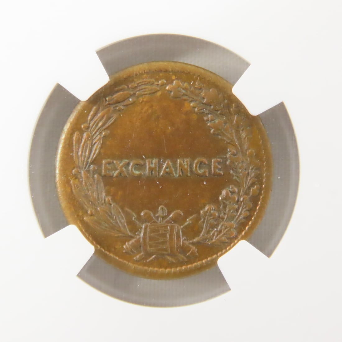 1863 Patriotic Civil War Token NGC MS63 BN - 4