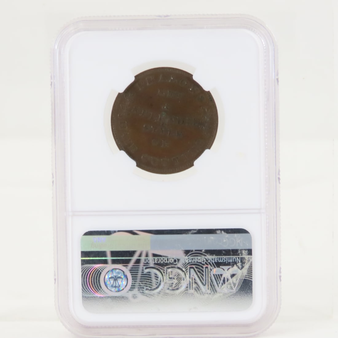 1837 Hardtimes Phalen Hair Cutting NGC AU Cleaned - 3
