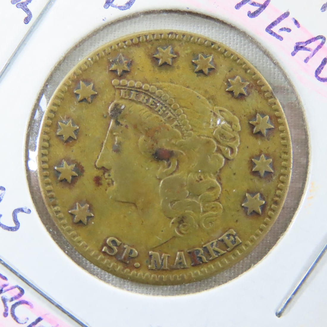 1850s Gaming Token 49er's Saloon - 2