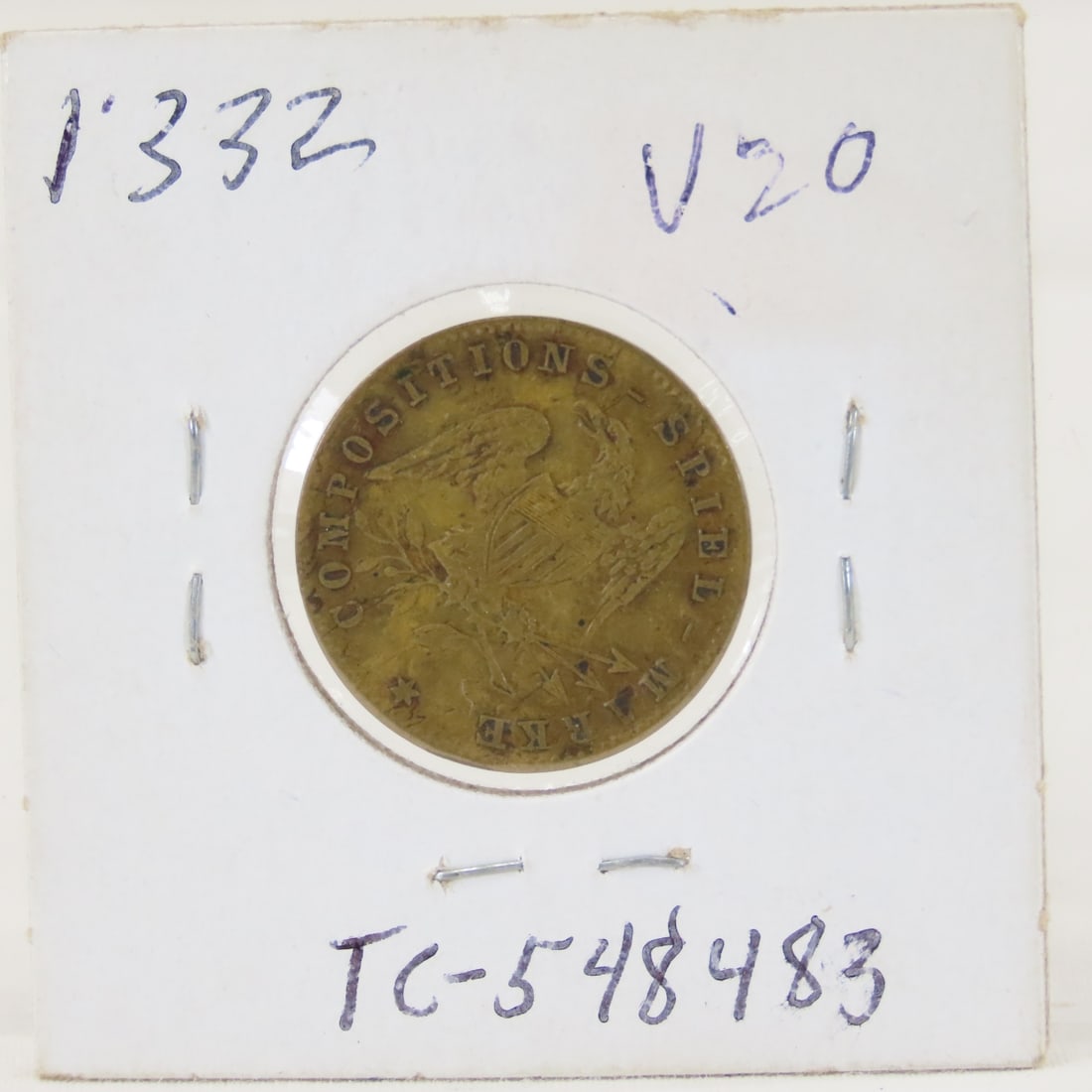 1850s Gaming Token 49er's Saloon - 3