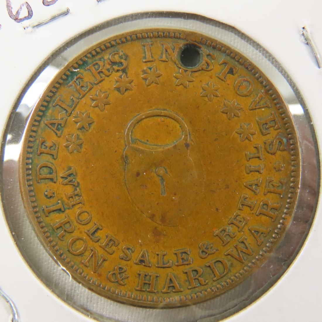 1850s Merchant Token Foster & Perry Michigan - 4