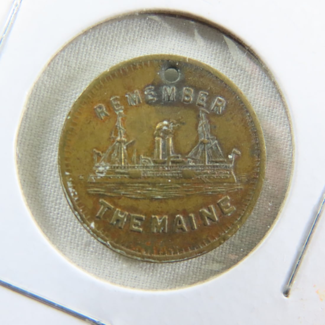 1898 Commemorative Token Remember The Maine - 2