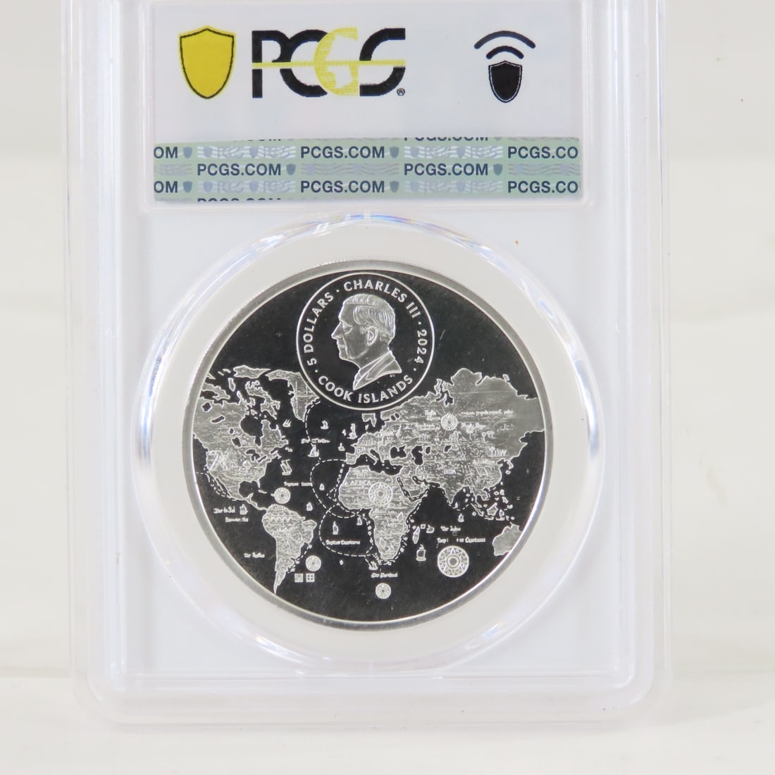 2024 Cook Islands Silver $5 PCGS MS70 - 3