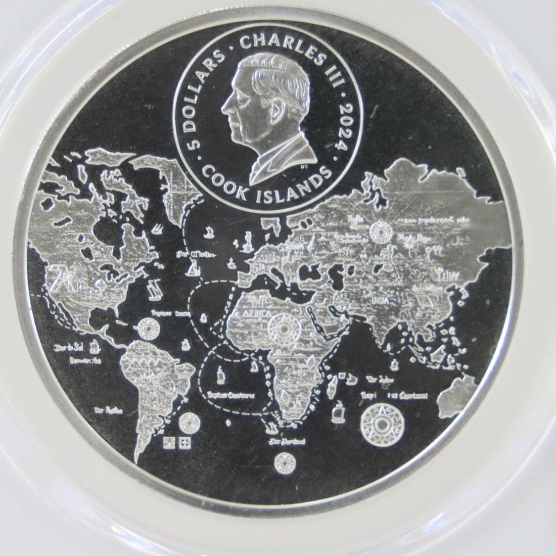 2024 Cook Islands Silver $5 PCGS MS70 - 4