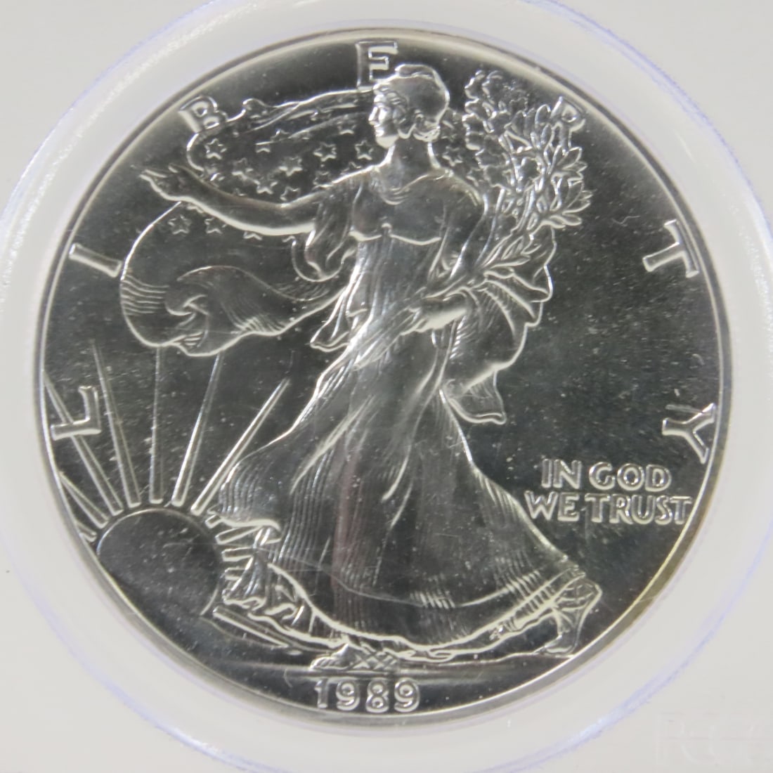 1989 American Silver Eagle PCGS MS69 - 2