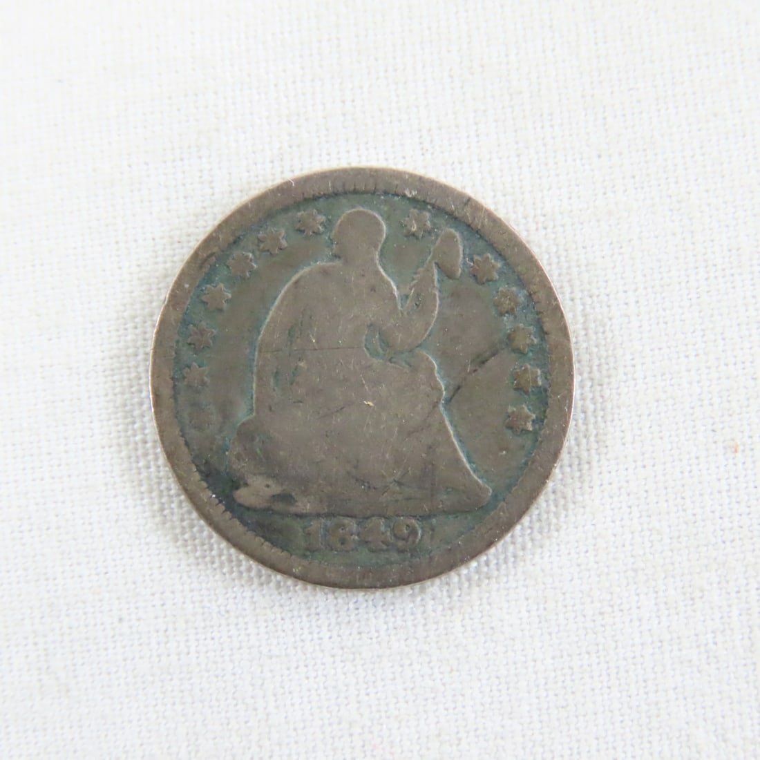 1834 Capped Bust & 1849 Seated Liberty Half Dimes - 5