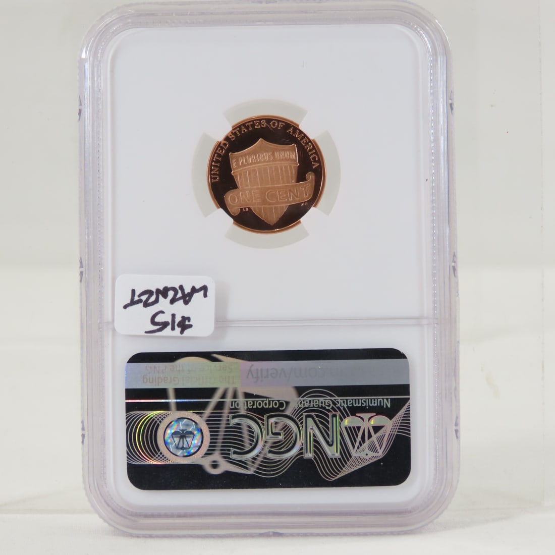 2019 W Lincoln Cent PF69 RD Ultra Cameo - 3
