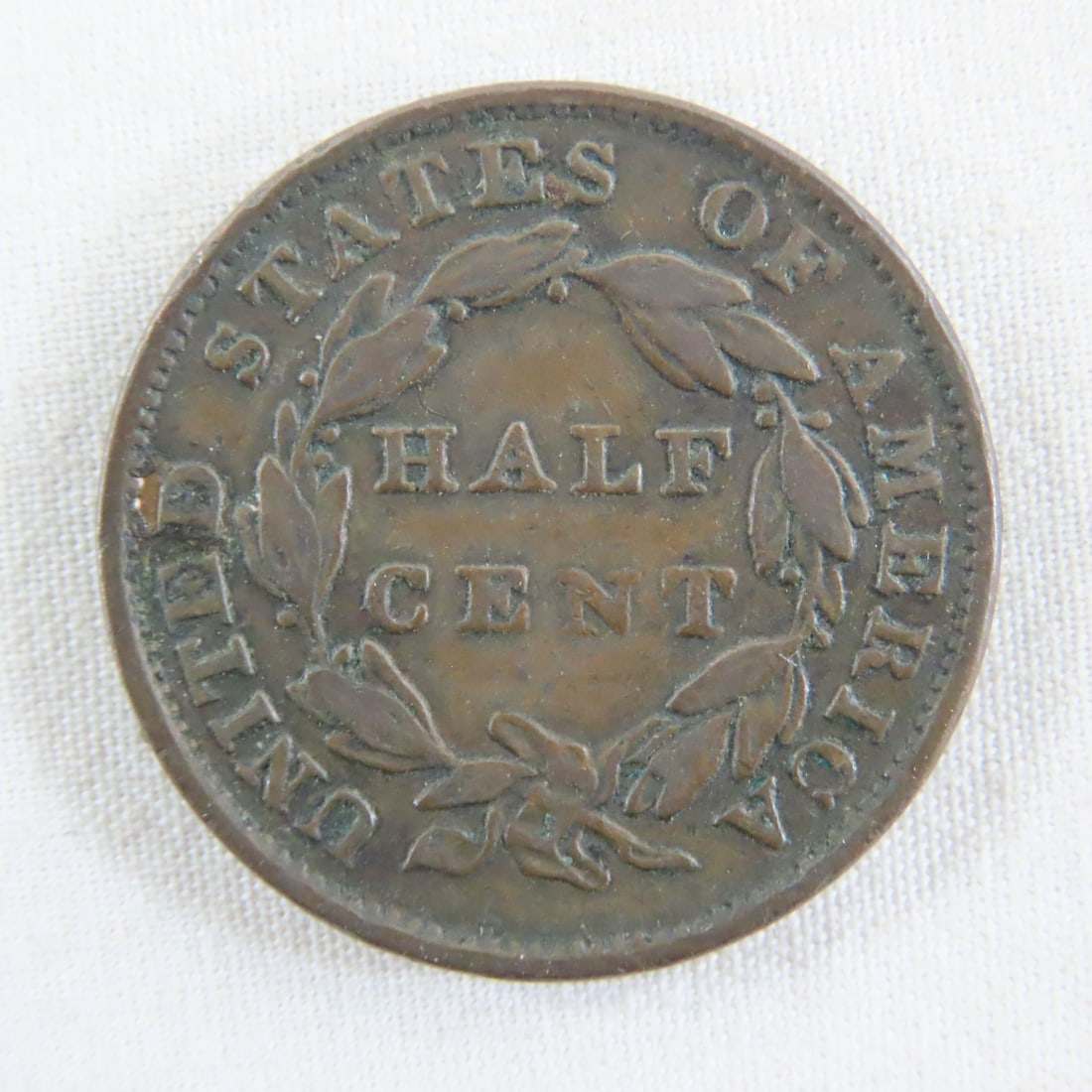 1834 Classic Head Half Cent VF - 2