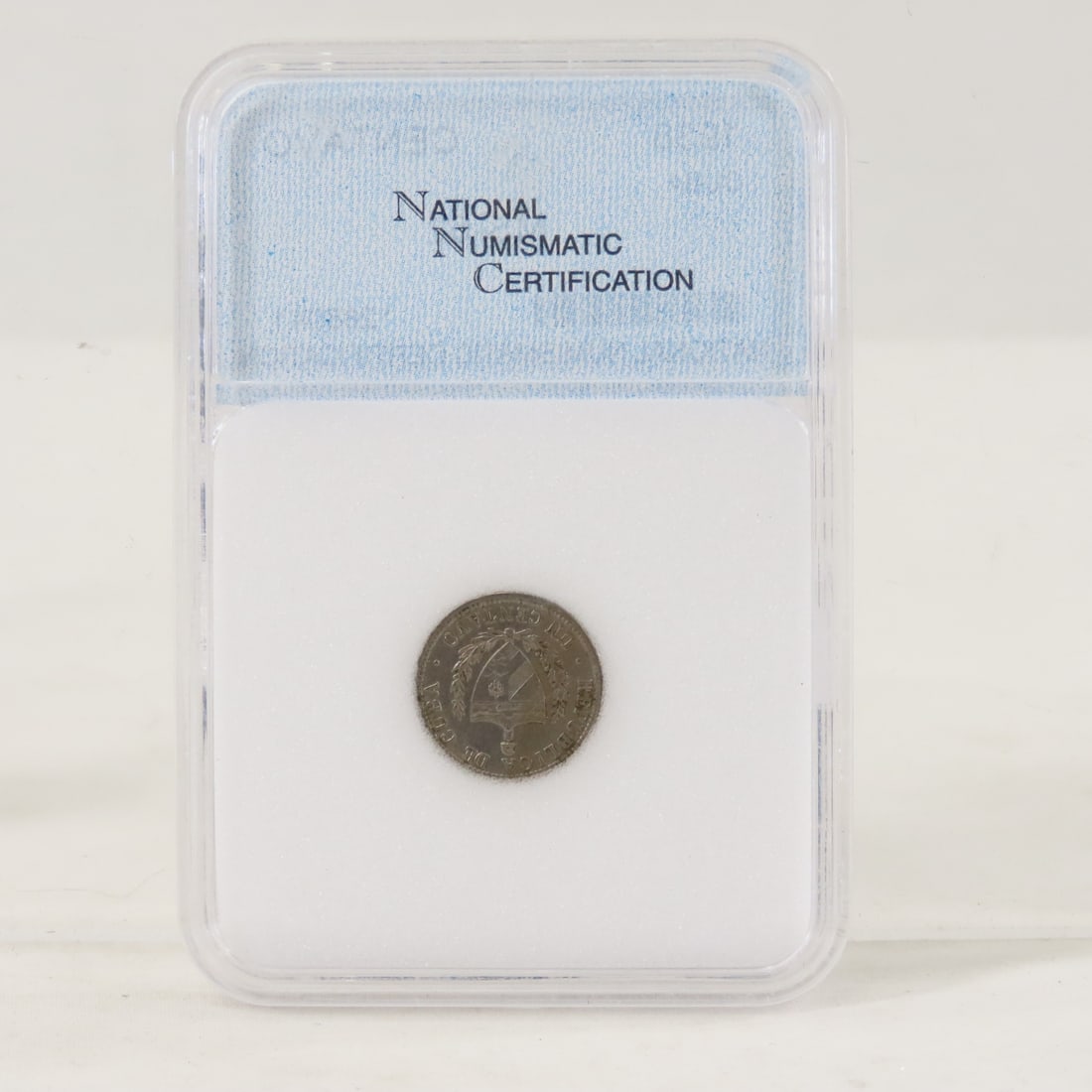 Cuba 1938 1 Centavo NNC Graded MS62 - 3