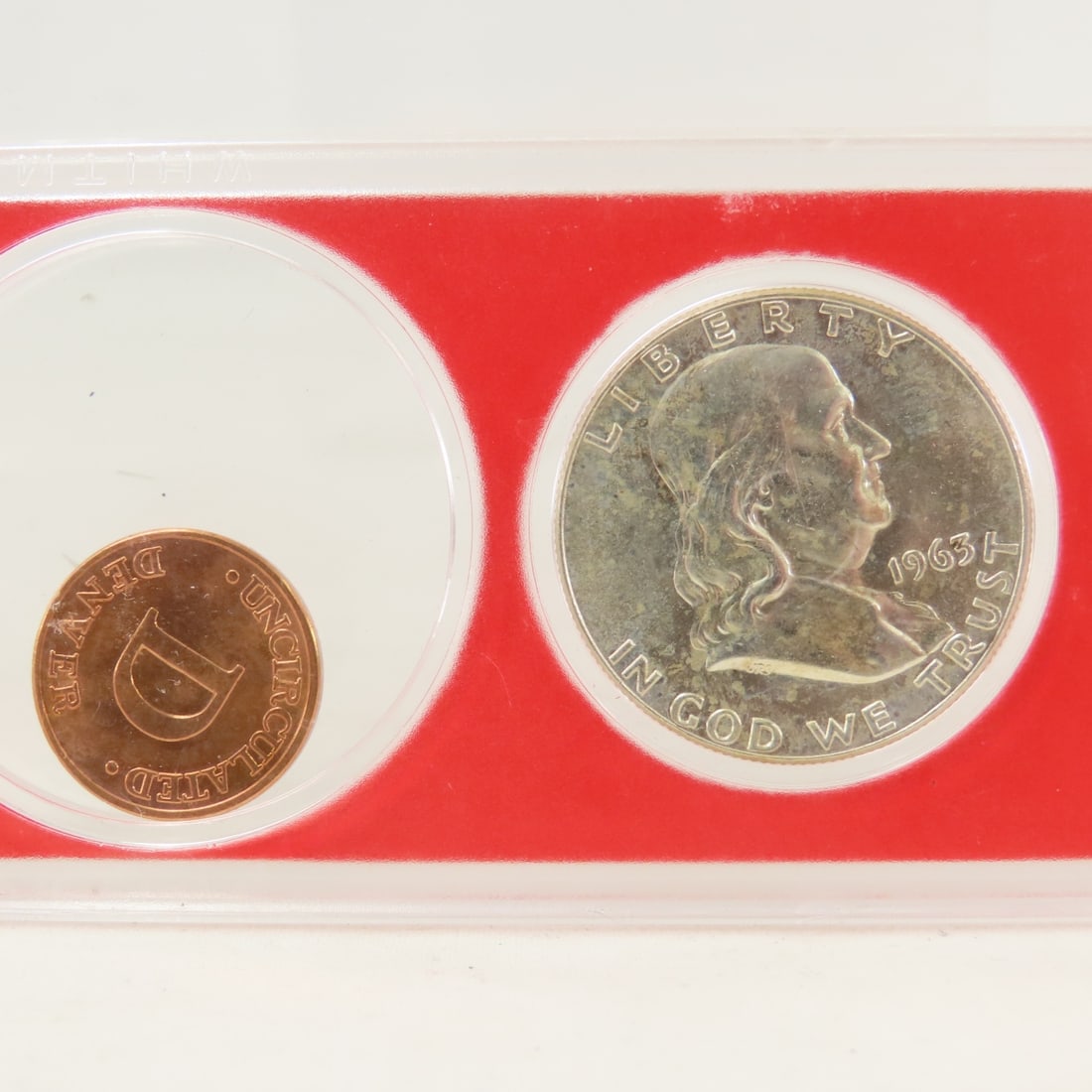2 1963 Silver US Mint Sets in Whitman Holders - 2