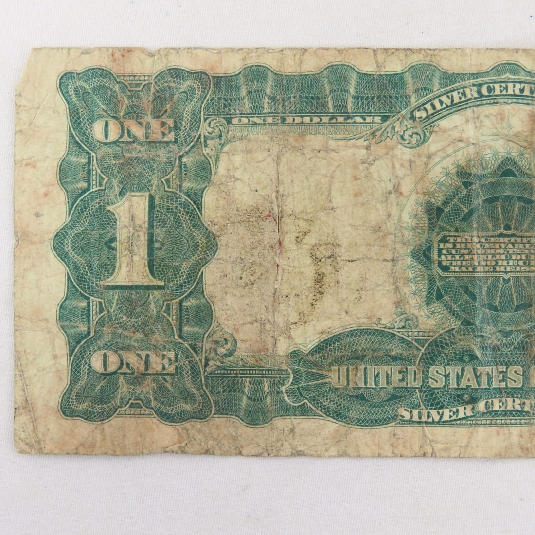 1899 Black Eagle $1 Silver Certificate Large Note - 5