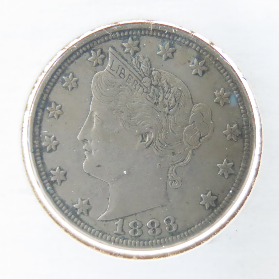 1867 & 1882 Shield Nickels, 1883 & 1887 Liberty V - 12