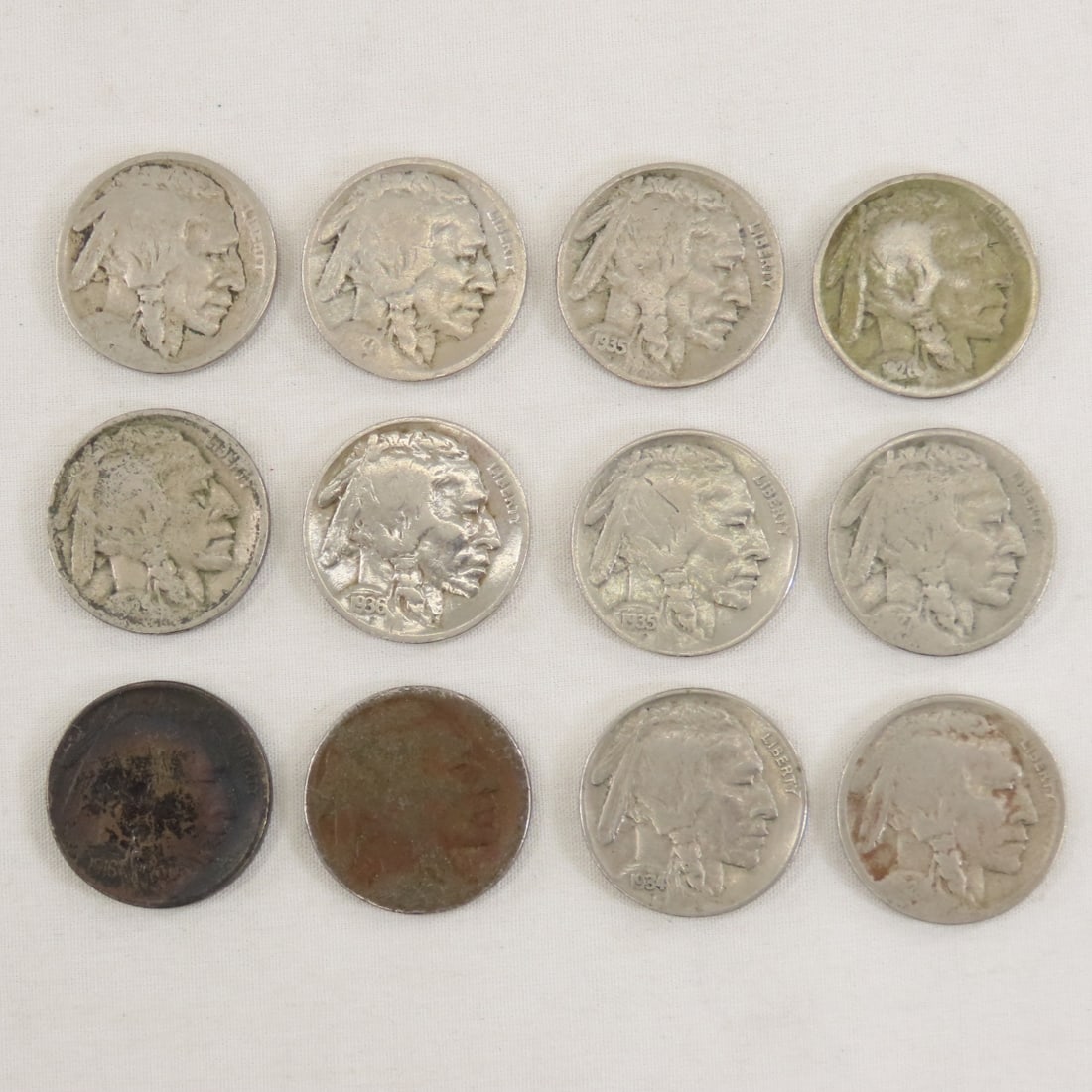 1867 & 1882 Shield Nickels, 1883 & 1887 Liberty V - 14