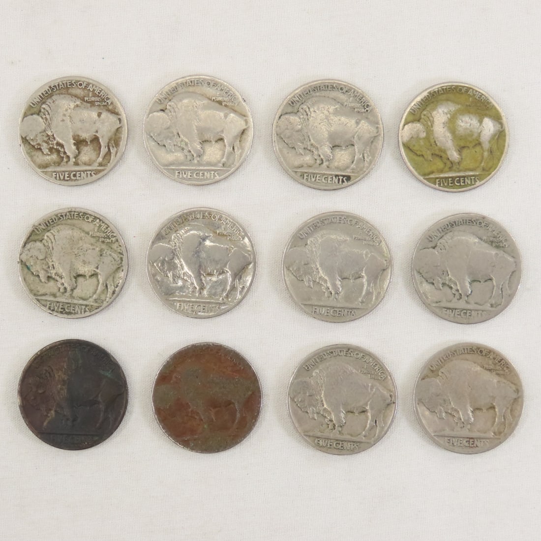 1867 & 1882 Shield Nickels, 1883 & 1887 Liberty V - 15