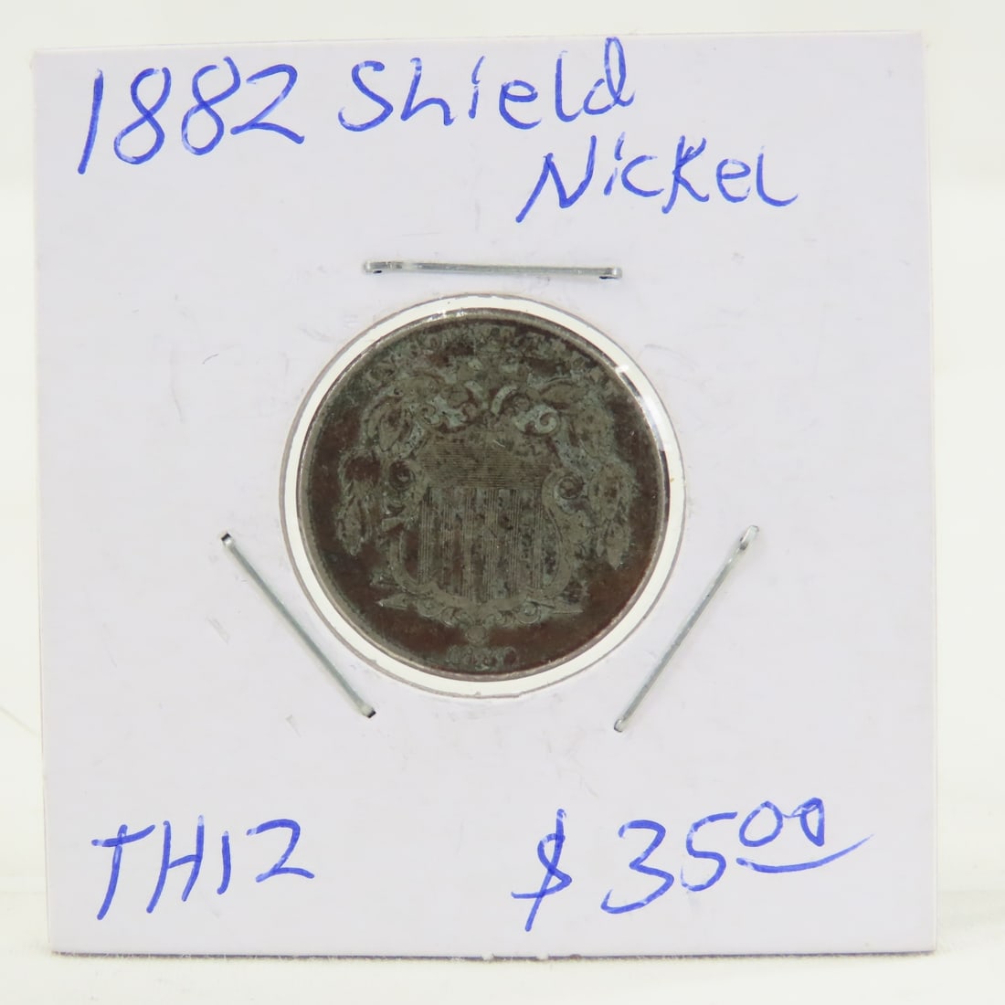1867 & 1882 Shield Nickels, 1883 & 1887 Liberty V - 2
