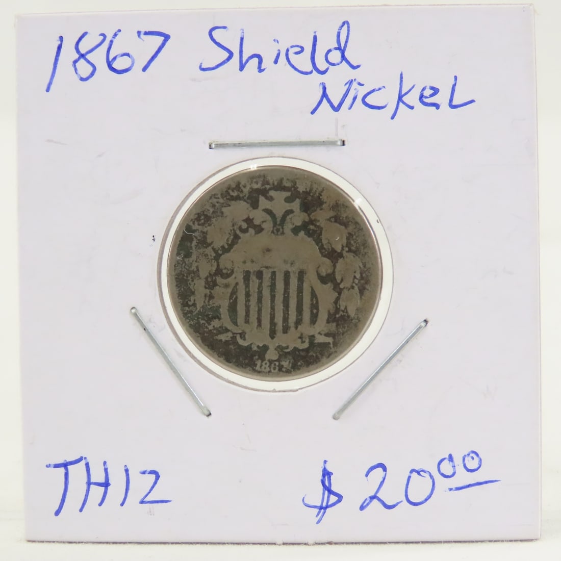 1867 & 1882 Shield Nickels, 1883 & 1887 Liberty V - 5