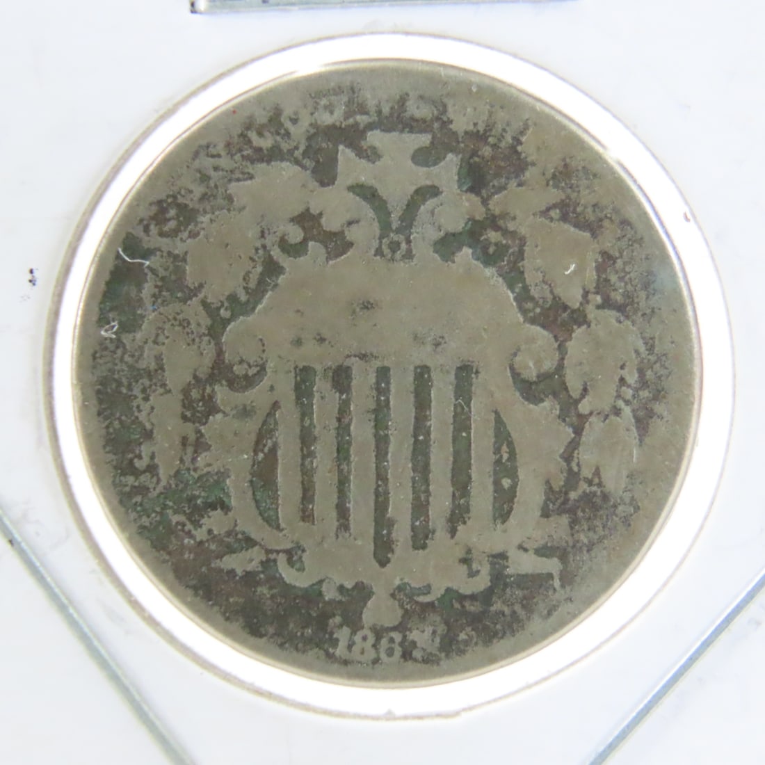 1867 & 1882 Shield Nickels, 1883 & 1887 Liberty V - 6