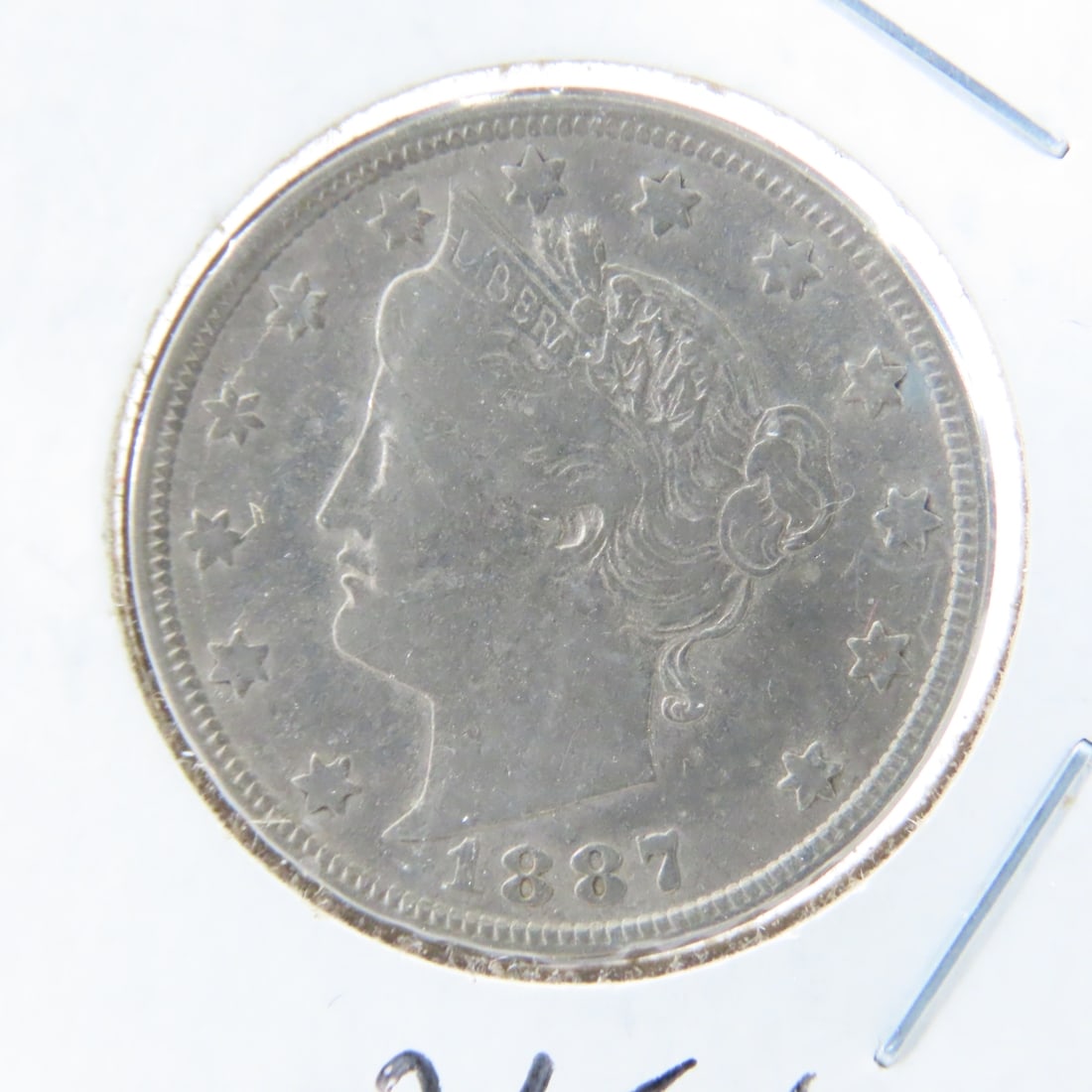 1867 & 1882 Shield Nickels, 1883 & 1887 Liberty V - 9