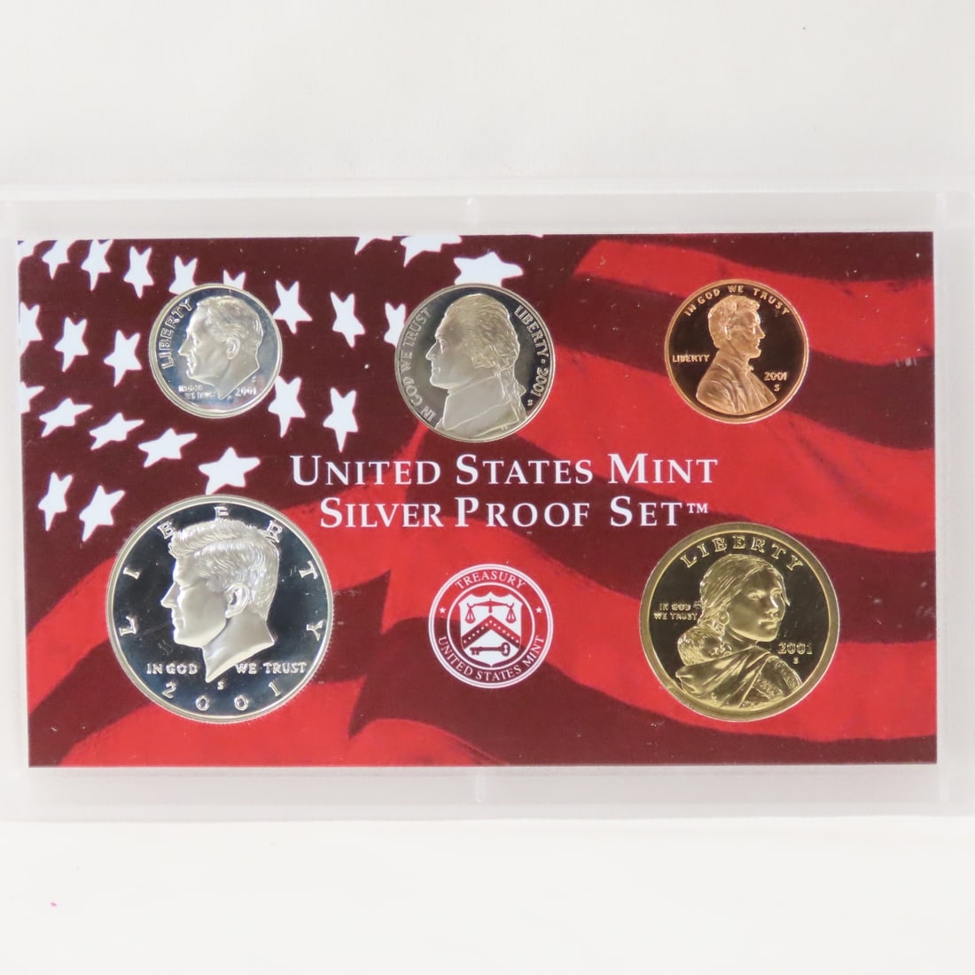 2001 US Mint Silver Proof Set - 14