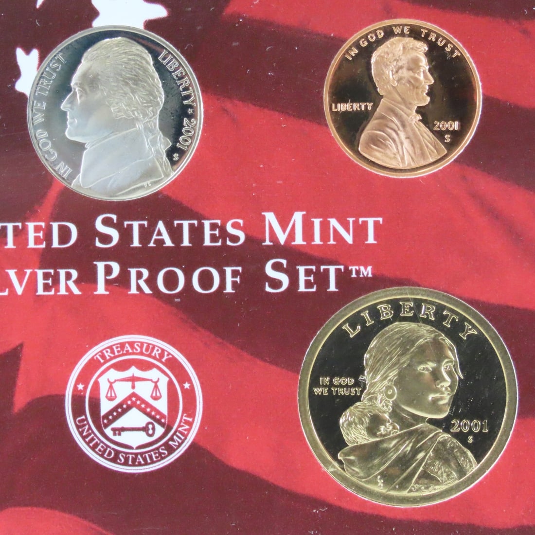 2001 US Mint Silver Proof Set - 17