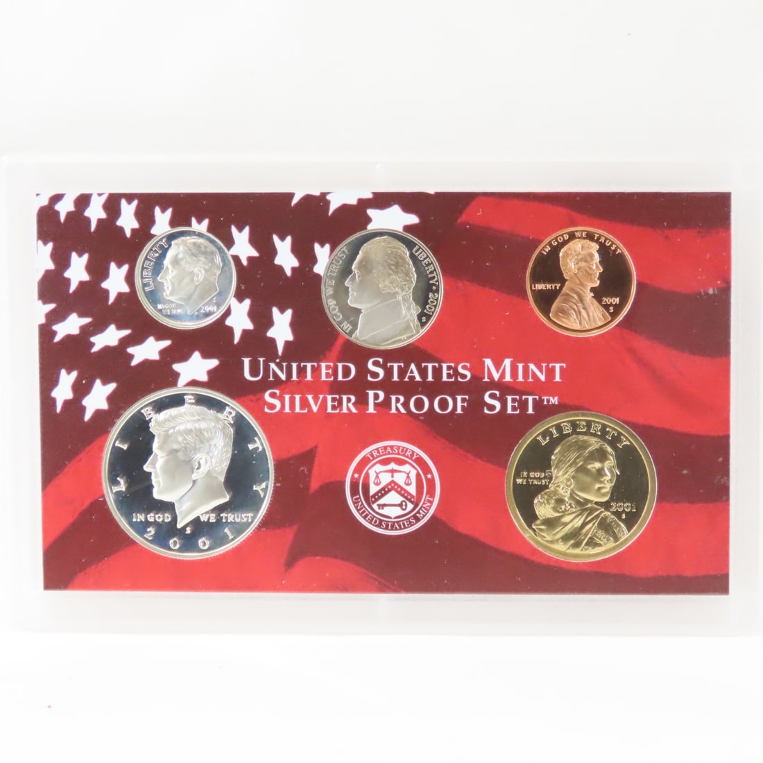2001 US Mint Silver Proof Set - 2