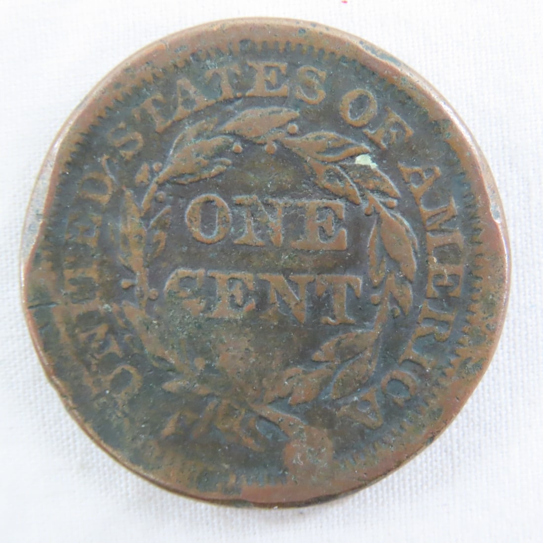 4 Braided Hair Large Cents: 1845, 1850, 1853, 1856 - 5