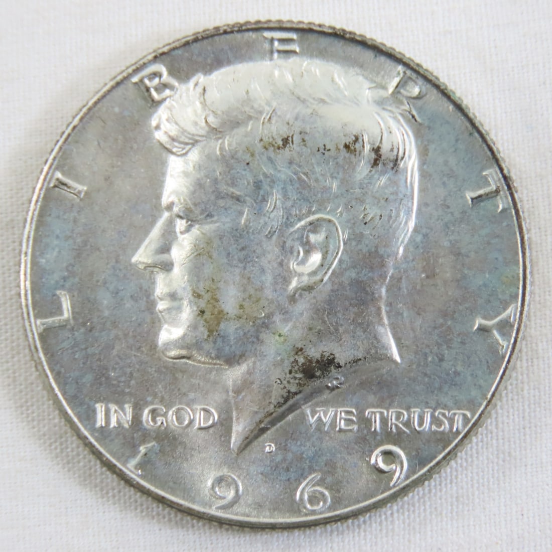 6 Silver Kennedy Half Dollars:1964-65,67-69 & 1976 - 12