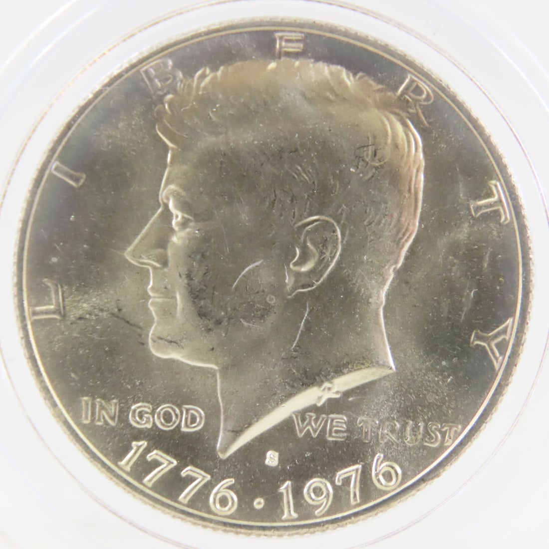 6 Silver Kennedy Half Dollars:1964-65,67-69 & 1976 - 4