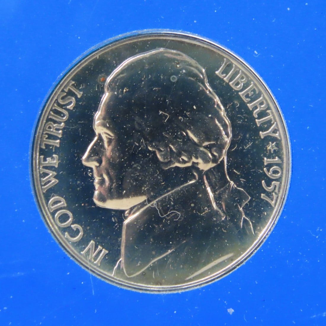 1957 US Silver Proof Set in Case - 7