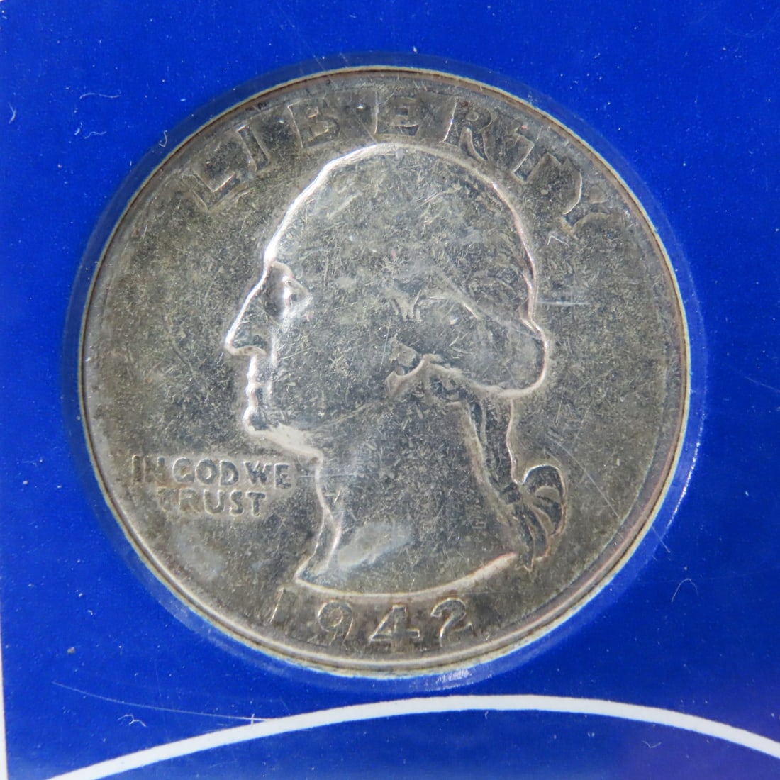 WWII Silver Quarter Set, 1942, 1943, 1944, 1945 - 3