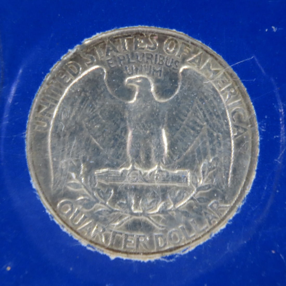 WWII Silver Quarter Set, 1942, 1943, 1944, 1945 - 6