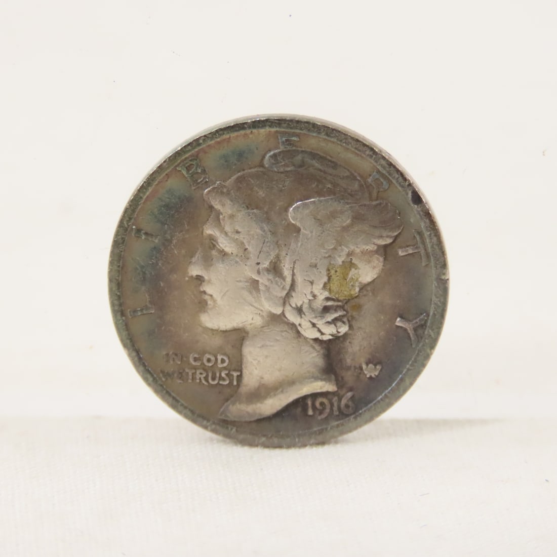 2 1916 & 1 1921 D Mercury Dimes & 2006 Proof Dime - 2