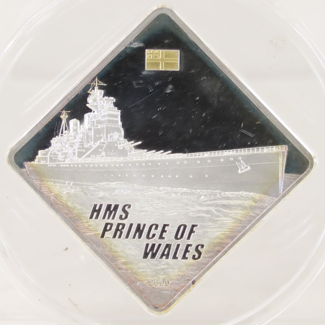 Palau 2009 HMS Prince of Wales 2ozt Silver $10 - 2