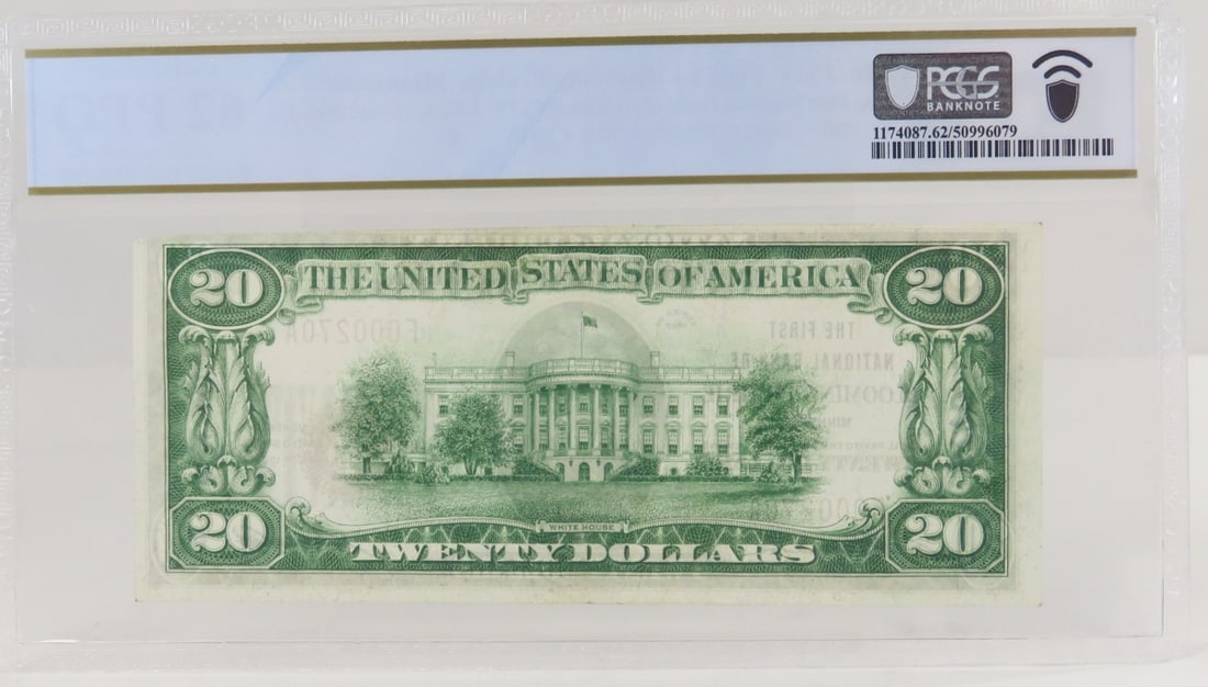 1929 $20 Blooming Prairie, MN Note PCGS Unc 62 PPQ - 4