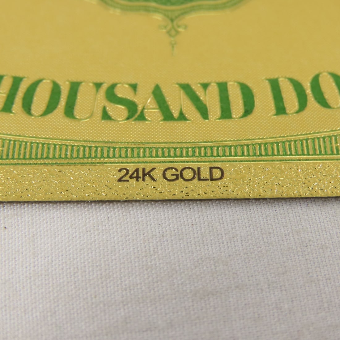 18 Gold Foil Collector Notes, Top 10, Fla Goldback - 4