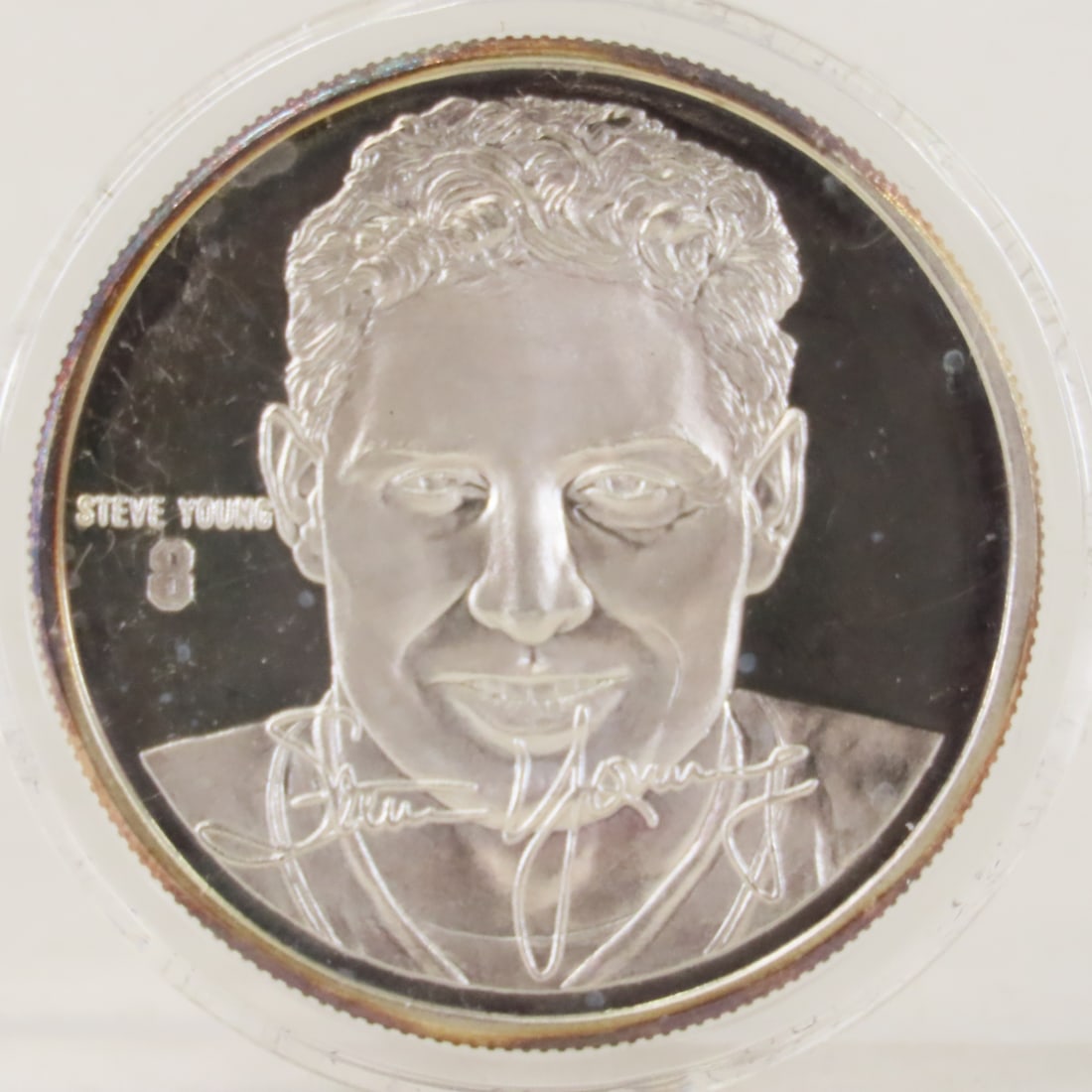 Emmitt Smith & Steve Young 1ozt .999 Silver Rounds - 4