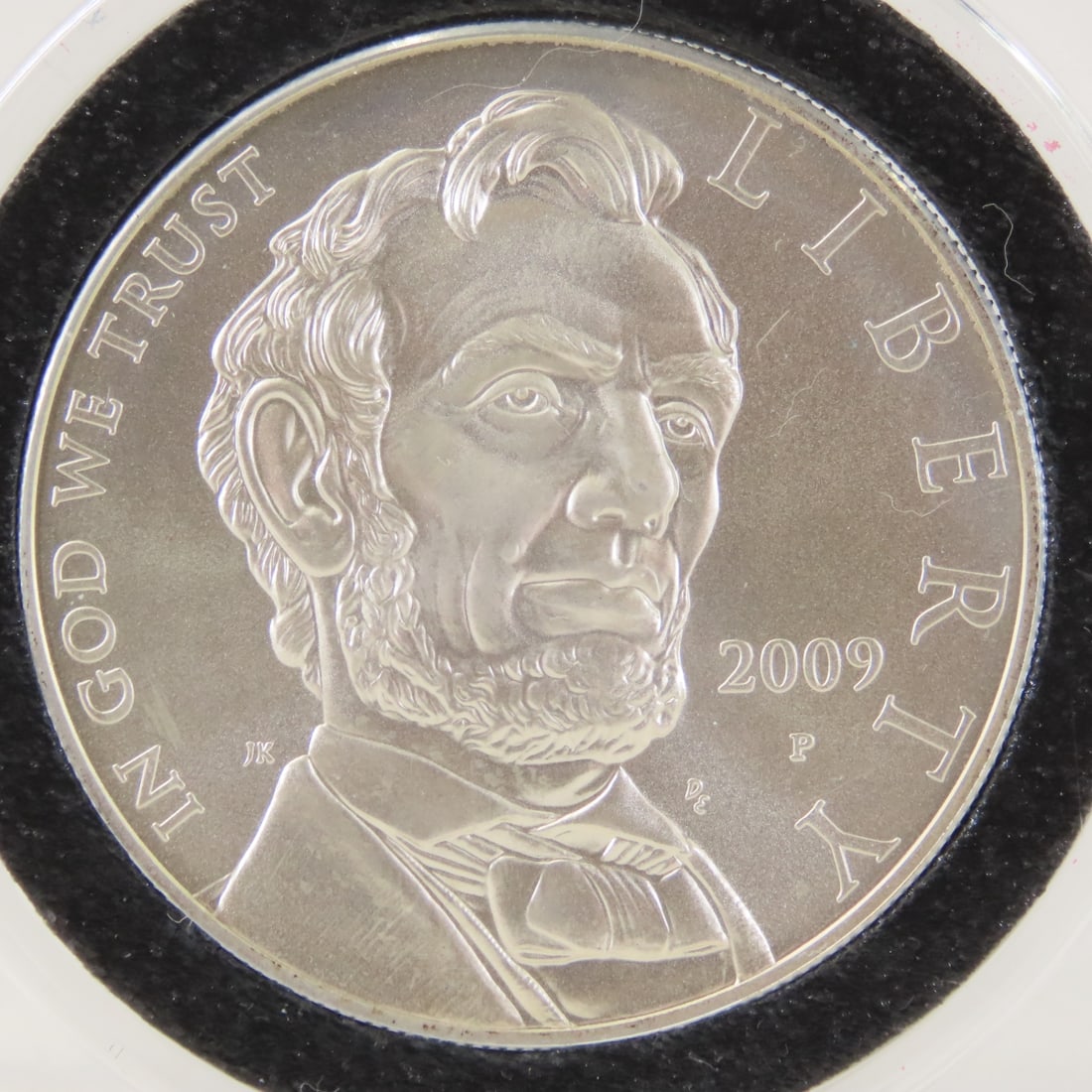 2008 P Abraham Lincoln Unc Silver Dollar - 2