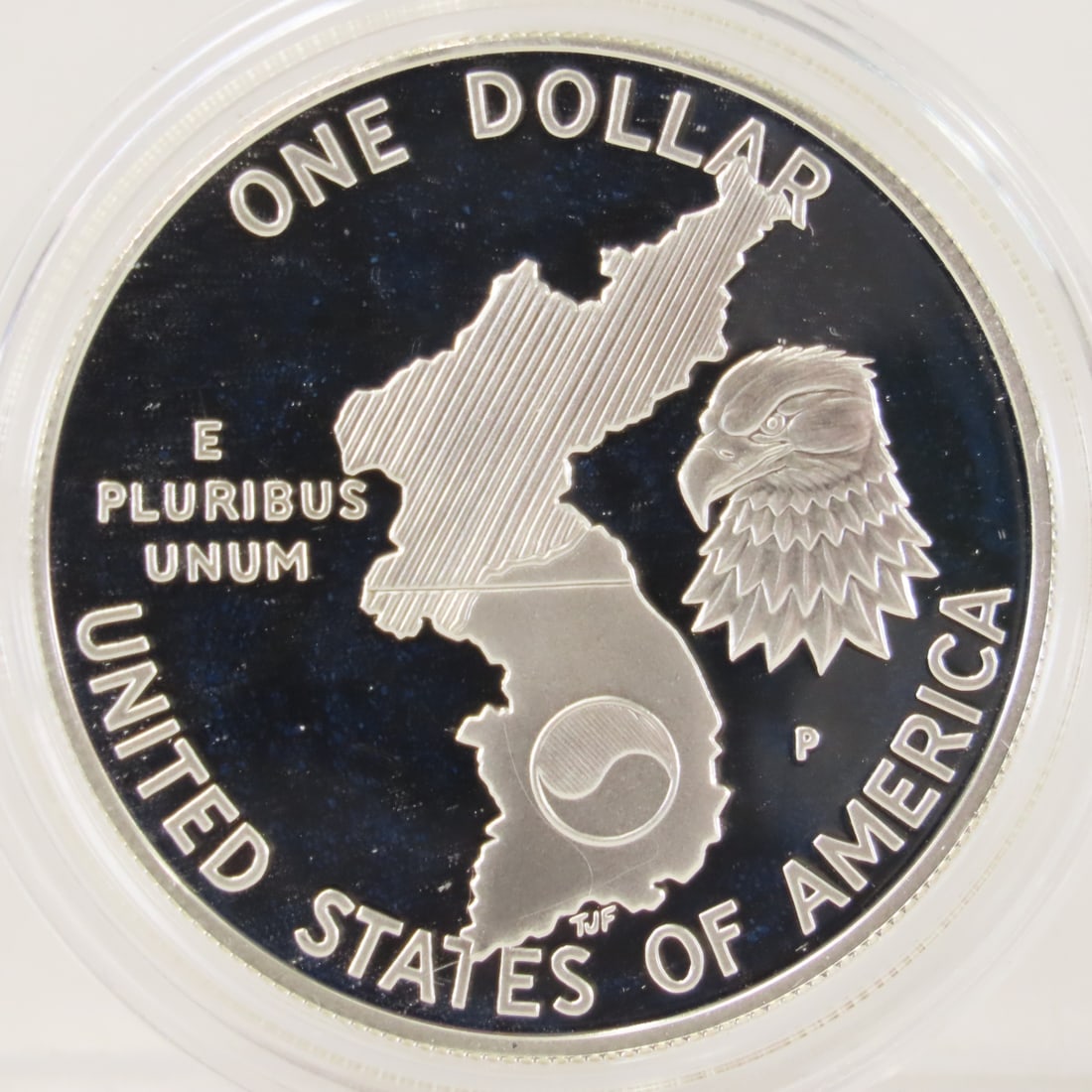 1991 P & D Proof & Unc Korean War Silver Dollars - 3