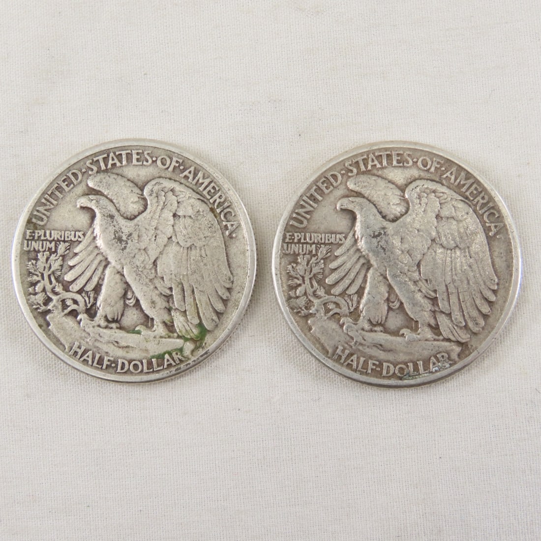 16 Walking Liberty Silver Half Dollars 1936-1945 - 10
