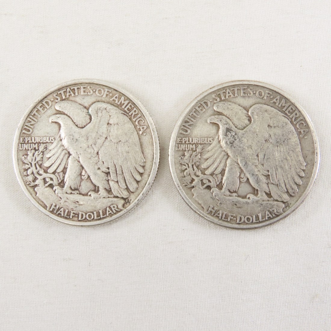 16 Walking Liberty Silver Half Dollars 1936-1945 - 14