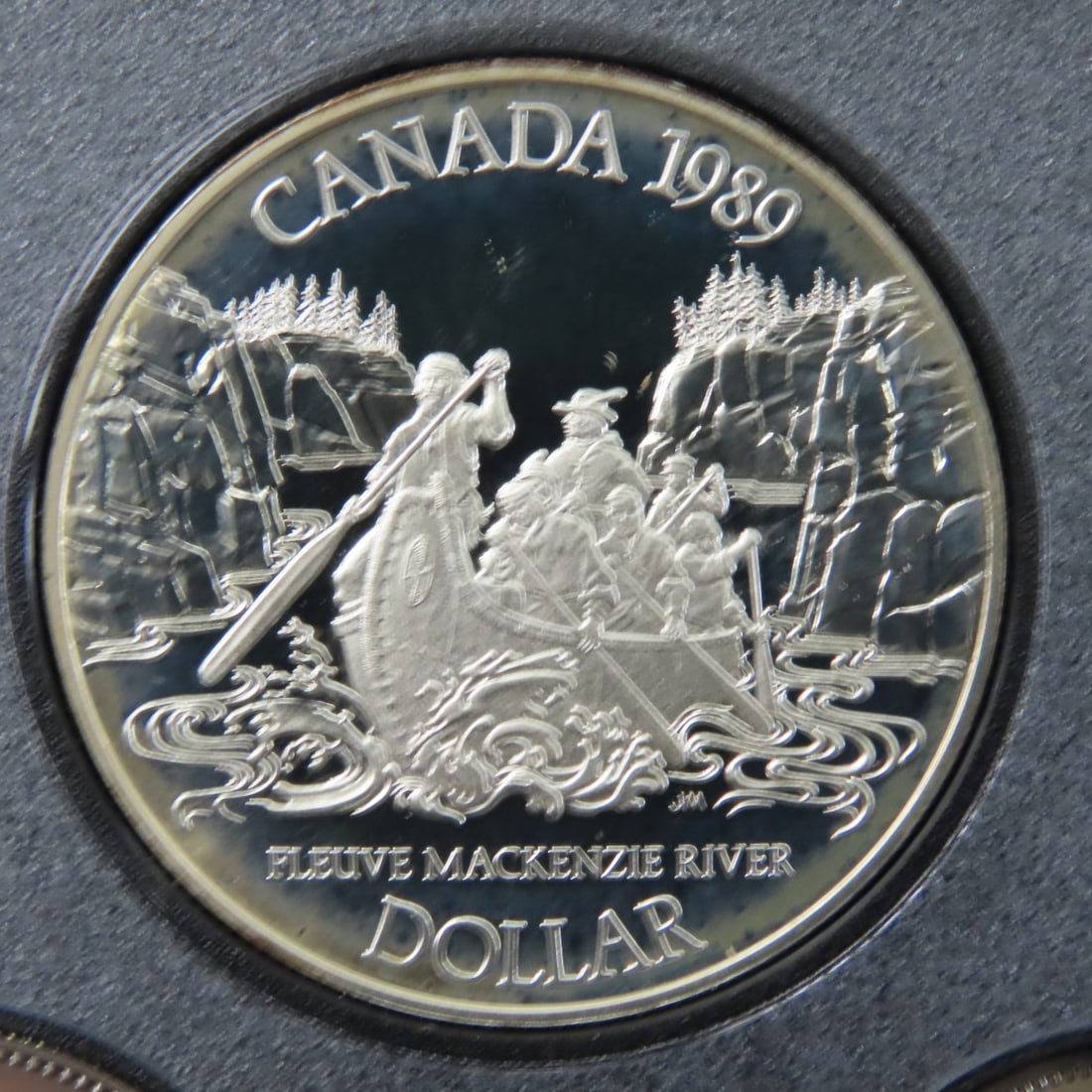 1989 Royal Canadian Mint Double Dollar Proof Set - 2