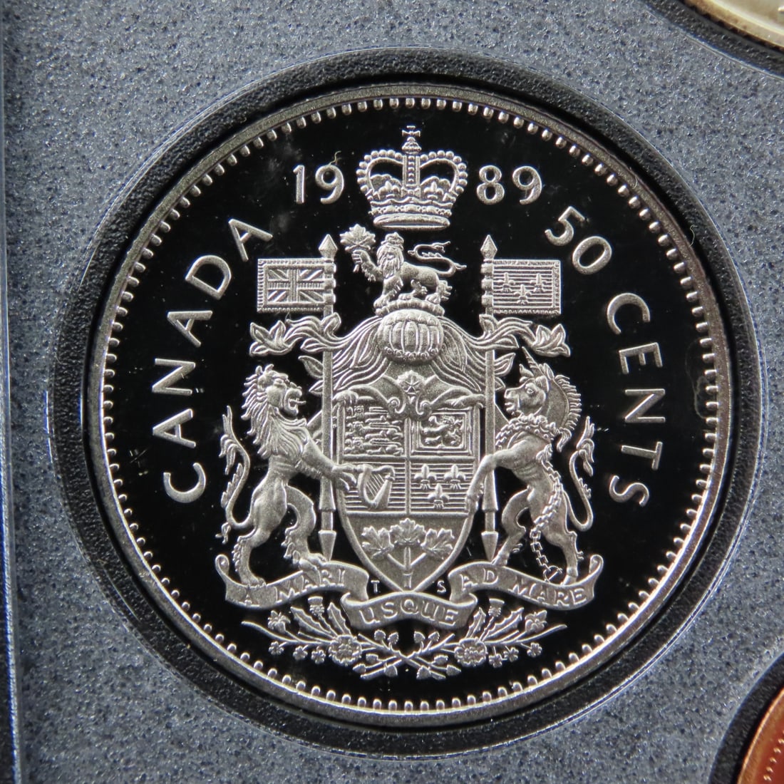 1989 Royal Canadian Mint Double Dollar Proof Set - 4