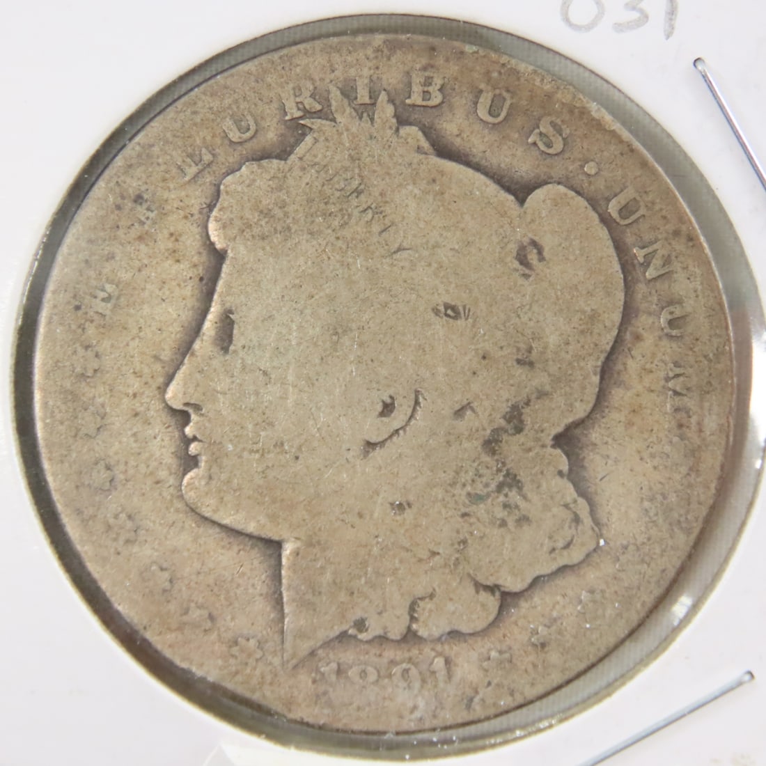 1891 O Morgan Silver Dollar - 2