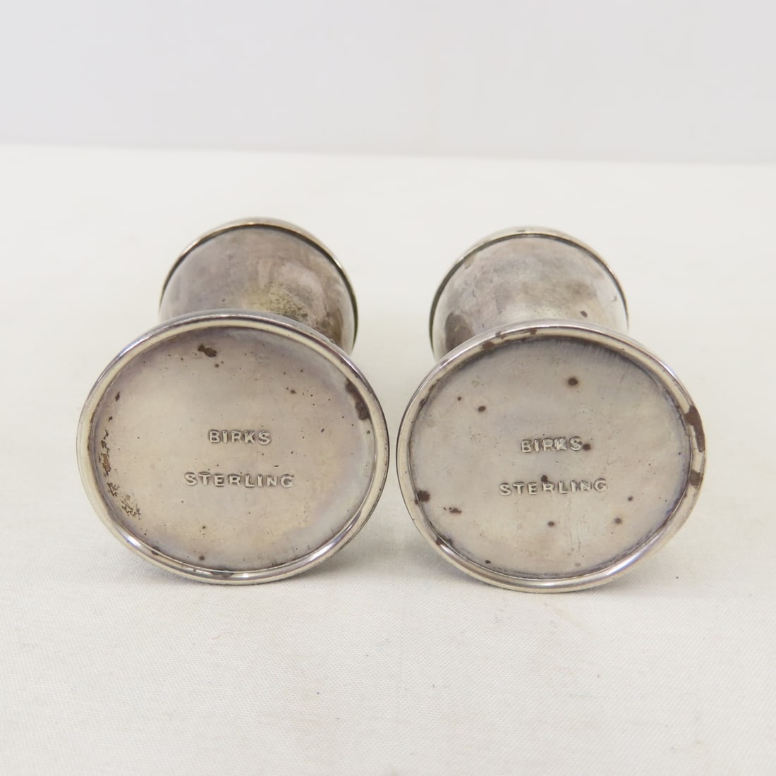Birks Sterling Silver S&P Shakers 96g - 5