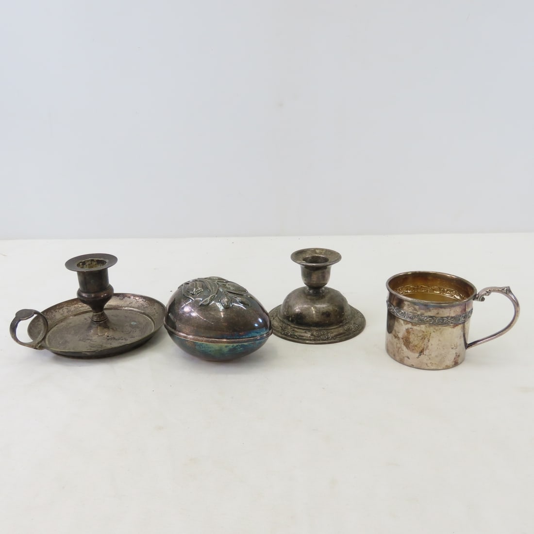 Wallace, Gorham & other antique silverplate pieces - 18
