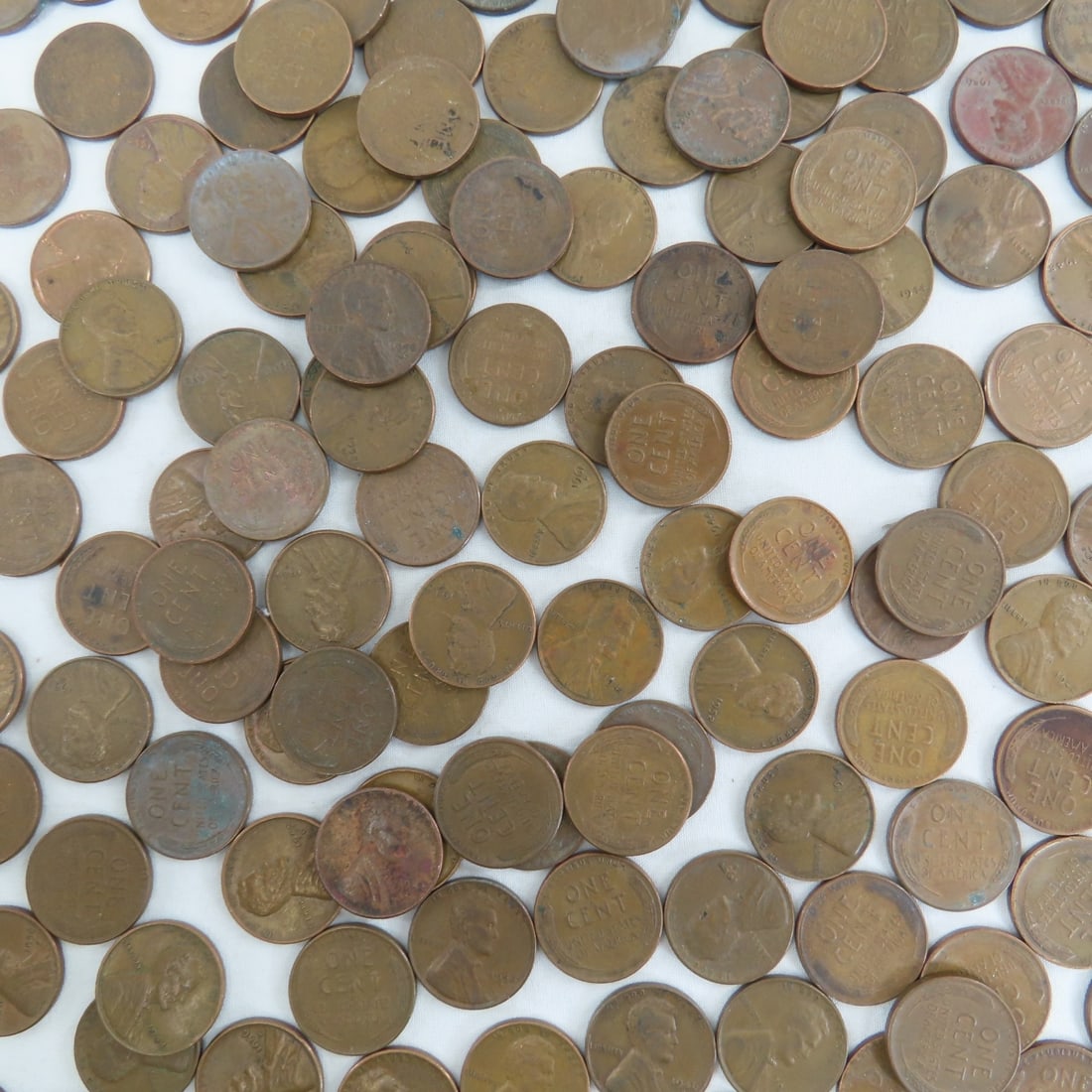 Lincoln Cents In Books & Loose, 10 Indian Head - 20